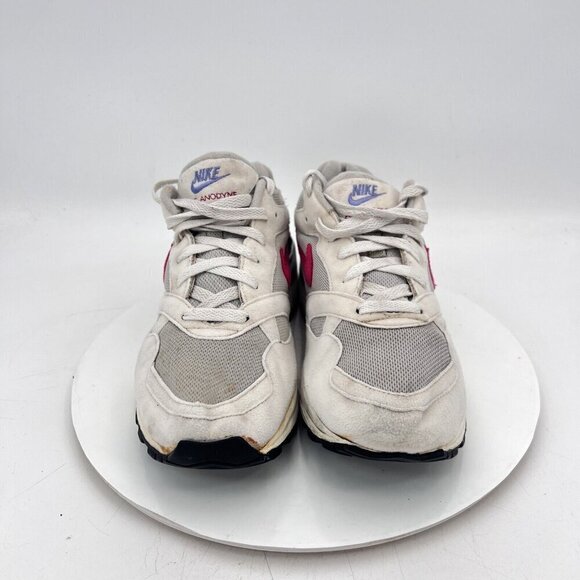 Nike Anodyne Men Size 10.5 910204 White Pink Running Shoes Made In Korea - Picture 3 of 14